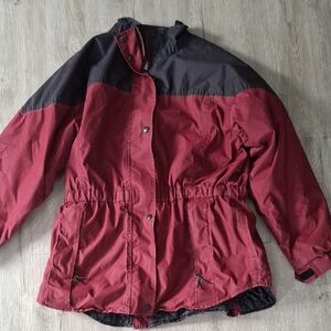 Outback Trading Company Size Large Maroon Jacket